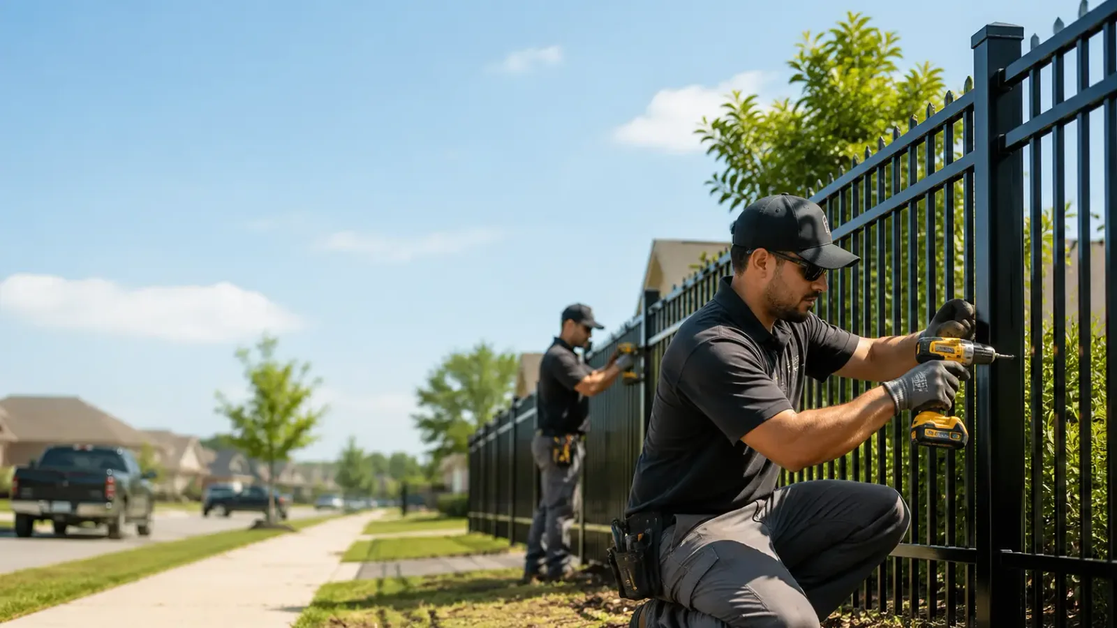 Metal Fence Installation in Lockwood, MO